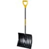 Snow Shovel, 18In, Stl, Wood, Hdl, Kd