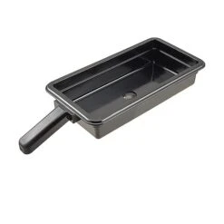 Pan, Food (Single Handle, Black)
