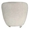 Chiavari Cushion, Soft 2" Box Cushions, Burlap