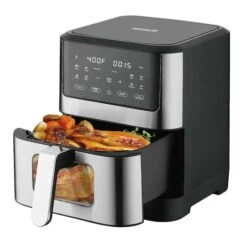 FRIGIDAIRE 8Qt. Digital Air Fryer Stainless-Steel Window -Zoro Tools Shop Audio20America20Inc EAF805SSxx3xx3ee5f1