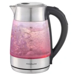 FRIGIDAIRE 1.7L Glass Kettle With Temperature Control - Silver -Zoro Tools Shop Audio20America20Inc EKET102xx5xx1e14a3