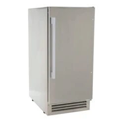 Avanti Outdoor Built-In 15 In. Ice Maker, Stainless Steel
