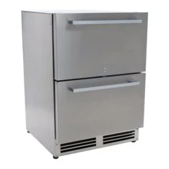 Avanti 5.2 Outdoor Refrigerator Dual Drawer, Stainless Steel
