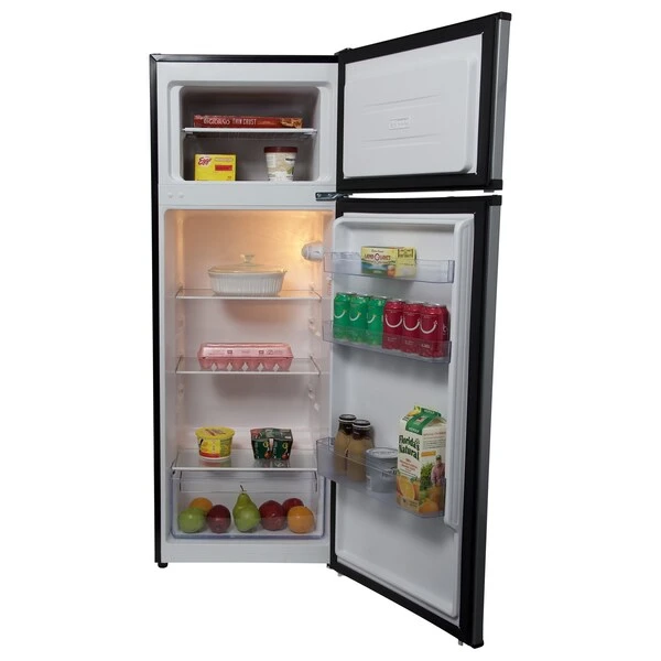 Avanti 7.3 Cu. Ft. Apartment Size Refrigerator, Stainless Steel 2 Avanti 7.3 Cu. Ft. Apartment Size Refrigerator, Stainless Steel - Image 2
