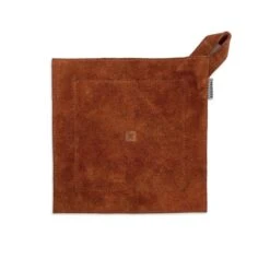 Barebones Suede Leather Hot Pad Terracotta