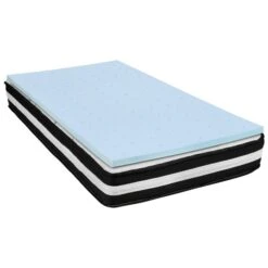 10" Twin Mattress & Memory Foam Topper Bundle -Zoro Tools Shop Belnick20LLC CLxxE230P10xx2M35xxTxxGGxx7733ab
