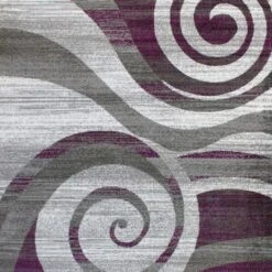 Purple 8' X 10' Modern Swirl Pattern Area Rug -Zoro Tools Shop Belnick20LLC OKRxxRG1103xx810xxPUxxGGxxSAMPLExx93ecb7