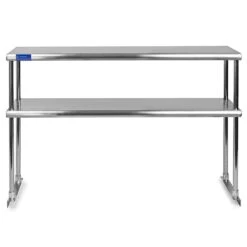 18in X 48in Stainless Steel Double-Tier Shelf