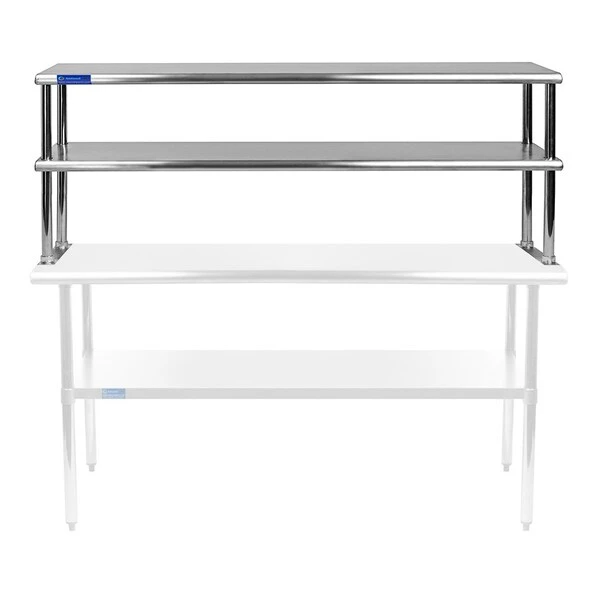 18in X 72in Stainless Steel Double-Tier Shelf 6 18in X 72in Stainless Steel Double-Tier Shelf - Image 6