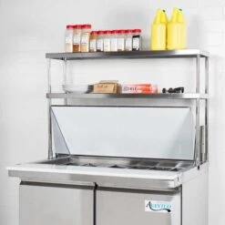 18in X 48in Stainless Steel Double-Tier Shelf 11 18in X 48in Stainless Steel Double-Tier Shelf -Zoro Tools Shop Beseder20Group20Inc imagexx453xx3xx8910d8