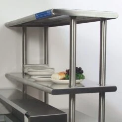 12in X 36in Stainless Steel Double-Tier Shelf -Zoro Tools Shop Beseder20Group20Inc qxx6xx6282b6