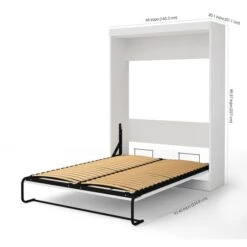 Edge 78W Queen Murphy Bed And A Sofa, White -Zoro Tools Shop Bestar20Inc bwq6qgqmQzr2btYyj3TdO59nxnTcV0G3xxbdc0e5