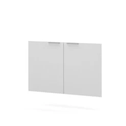 Pro-Linea 2 Door Set For Pro-Linea 36W Small Shelving Unit Or 72W Credenza, White