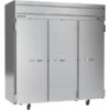 Reach In Refrigerator, Three Section, Solid Doors, 71.52 Cu. Ft.