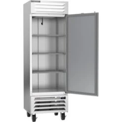 Reach In Refrigerator, One Section, Solid Door, 17.87 Cu. Ft. 3 Reach In Refrigerator, One Section, Solid Door, 17.87 Cu. Ft. -Zoro Tools Shop Beverage20Air20Corp RB19HCx1S20OpenxxLview.png