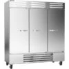 Reach In Refrigerator, Three Section, Solid Door, 68.93 Cu. Ft.