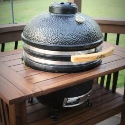 18 Inch Ceramic Charcoal Kamado Grill With Table - Brown Spice - -Zoro Tools Shop Bluegrass20Living20Inc IMGxx1005xxxx23593.1467737941.1280.1280