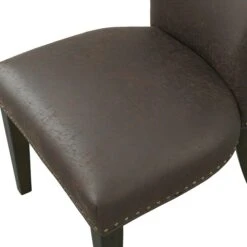 Savoy Upholstered Dining Chairs, Espresso (Set Of 2) -Zoro Tools Shop Bolton20Furniture20Inc ANSV01PDCxxALT8