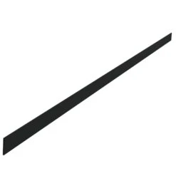 1-1/4" Decorative Aluminum Strapping - Flat Black