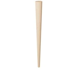 29" Round Tapered Leg - Hardwood