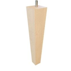 9" Square Tapered Leg - Hardwood