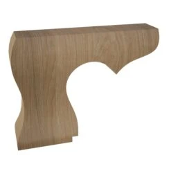 Hampton Plain Left Bun Foot - Cherry