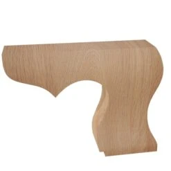 Hampton Plain Right Bun Foot - Red Oak