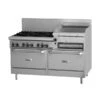 GFE60-6R24RS Liquid Propane 6 Burner 60in Range - 120V 227000 BTU