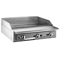 Vulcan VGM36-NAT V Series Natural Gas 36in Modular Heavy-Duty Manual Range With Griddle Top - 90000 BTU