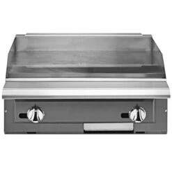 Vulcan VGT24-LP V Series Liq Propane 24in Modular Heavy-Duty Thermostatic Range W Griddle Top-60000 BTU