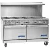 Imperial Range Pro Series IR-10-CC Natural Gas 10 Burner 60in Range With 2 Convection Ovens - 380000 BTU