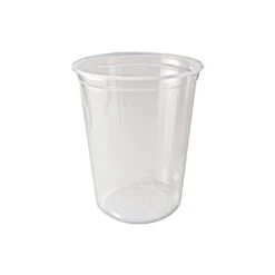 Microwavable Deli Containers, 32 Oz, Clear, 500PK