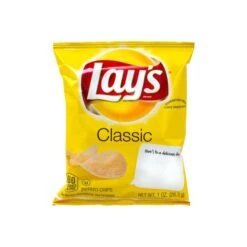 LAYS Original Potato Chips, 1 Oz, 50 Count