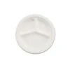 Chinet, Paper Dinnerware, 3-Comp Plate, 9 1/4in Dia, White, 500PK
