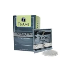 Tea One, Tea Pods, Tropical Citrus Green, 14PK