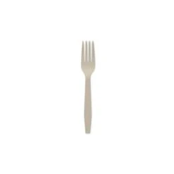 Pactiv, EARTHCHOICE PSM CUTLERY, HEAVYWEIGHT, FORK, 6.88in, TAN, 1000PK