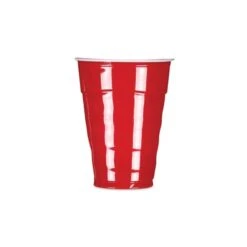 Reynolds® Hefty, Easy Grip Disposable Plastic Party Cups, 9 Oz, Red, 50PK