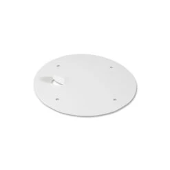 Vented Paper Finger-Pull Lids, 165oz Cups, White, 100PK