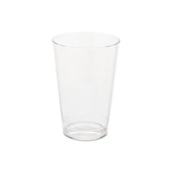 WNA, Classic Crystal Plastic Tumblers, 12 Oz, Clear, Fluted, Tall