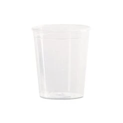 WNA, Comet Plastic Portion/shot Glass, 2 Oz., Clear, 50PK