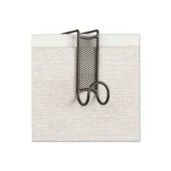 Safco Onyx Panel/Door Coat Hook, Steel