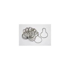 Frost Stainless Steel Shower Curtain Hooks - Pack Of 12 - 1144-501L