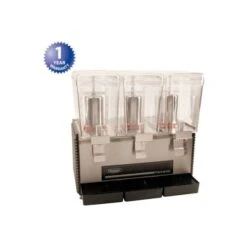 Allpoints 1051002 Dispenser, Drink, Triple Bowl