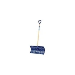 Union Tools® 1630400 24" Poly Blade Snow Pusher W/ Wood D-Grip Handle