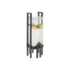 Cal-Mil 3302-3INF-13 One By One Acrylic Beverage Dispenser W/Infusion Chamber 9"W X 28-1/2"H Black