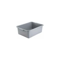 Winco PL-7G - Bus Box, Gray, Polypropylene, 21-1/2"D X 15-3/4"W X 7-1/4"H, NSF