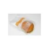 Cheeseburger Bags W/ Print On Saddle Pack, 6-1/2"W X 7"L, .5 Mil, Clear, 2000/Pack