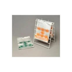Saddle Pack Printed Portion Control Bags, "Friday"-Green Ink, 6-1/2"W X 7"L, .5 Mil, 2000/Pack