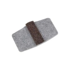 Lorell® Wraparound Floor Savers - Gray - 16/Pack