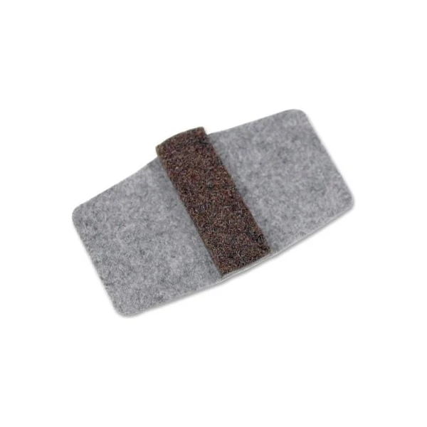 Lorell® Wraparound Floor Savers - Gray - 16/Pack 1 Lorell® Wraparound Floor Savers - Gray - 16/Pack